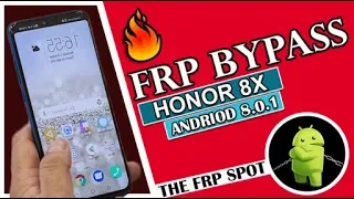 How To Bypass Google Account Honor 8X JSN-L21 | JSN-L22 Android 8.0.1 | 9.0.1 | 2019