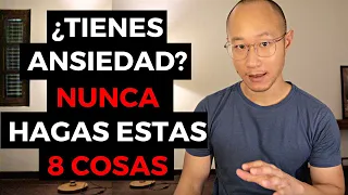 8 Cosas que AUMENTAN la ANSIEDAD y que DEBES DEJAR de hacerlas ya!!!