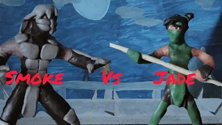 MKII Smoke vs Jade (Stop motion) 1/8