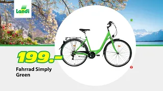 LANDI TV-Werbung - E-Bike Trelago Dinal II 28" / Fahrrad Simply Green