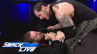 Baron Corbin gives Sami Zayn a warning before WWE Backlash: SmackDown LIVE, May 16, 2017