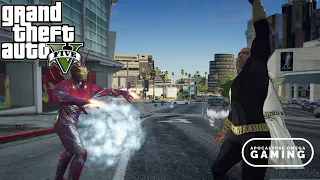 BLACK ADAM VS IRON MAN - GTA 5 MODS