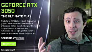 RTX 3050- Who should (try to) buy it?