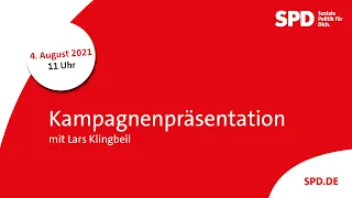 Kampagnenpräsentation mit Lars Klingbeil