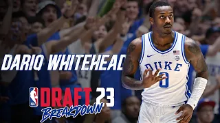 Dariq Whitehead Scouting Report | 2023 NBA Draft Breakdowns