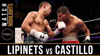 Lipinets vs Castillo HIGHLIGHTS: July 15, 2016 - PBC on ESPN