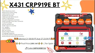 LAUNCH CRP 919E BT | UNBOXING VIDEO