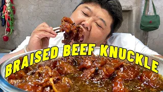 4 catties of beef tendons, stewed in Houge pressure cooker for one hour [Fat Monkey Boy]