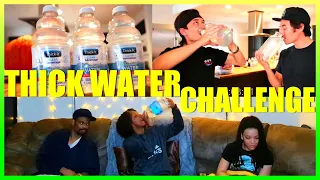 FR: Reacts: THICK WATER Challenge/Chug!! (45 Calories)