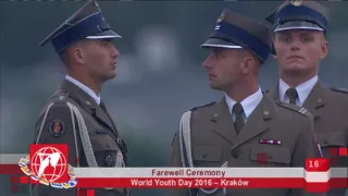 World Youth Day 2016 - Krakow, Poland - 2016-07-31 - Farewell Ceremony