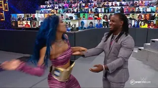 Sasha Banks Slaps Reginald - Smackdown: March 5, 2021