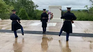 Changing of the Guard at the Tomb of the Unknown Soldier