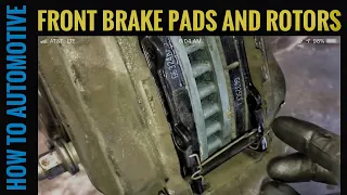 How to Replace Front Brake Pads and Rotors on a 2012 Toyota Tundra