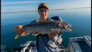 Clearwater Lake, Lake Trout Action!