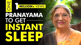 Best Pranayama for Better Sleep at Night | Stress and Tension Free Sleep - 5 Minute Yoga