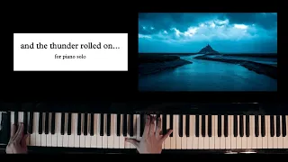 and the thunder rolled on... (ryan leach composing challenge)
