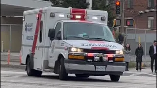 BC Ambulance response compilation!