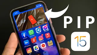 iOS 15 -How to use PIP mode on any iPhone | Picture in picture mode on iPhone | X.App