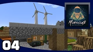 FTB Horizons Daybreaker - Ep. 4: Wind Turbines & Ore Processing | FTB Horizons Daybreaker Let's Play