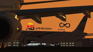 Infinite Flight 21.5 | Brussels (BRU) - Dubai (DXB) | Air Belgium A330neo | Cinematic Time Lapse