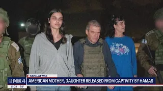 Israel-Hamas War: American mother, daughter released by Hamas