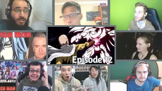 ONE PUNCH MAN S1 EPISODE 12 REACTION MASH-UP | ワンパンマン