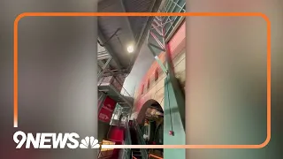 Water Pours Through Minute Maid Park Roof in Houston During Severe Storms