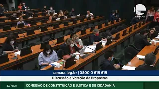 Constituição e Justiça e de Cidadania - Discussão e votação de propostas  - 27/10/2021