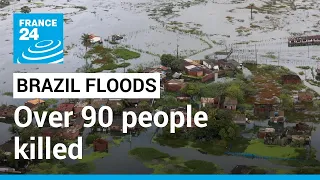 Brazil floods: Over 90 people killed after torrential rains in northeast • FRANCE 24 English