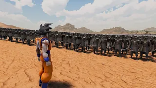 GOKU vs 150,000 PERSIAN SOLDIERS - Ultimate  Epic Battle Simulator 2 | UEBS 2