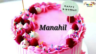 happy birthday manahil