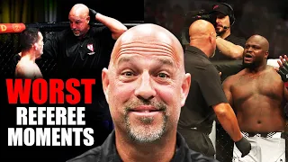 Shocking Referee Fails by Dan Miragliotta In UFC