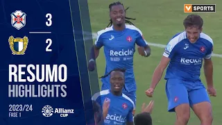 Highlights | Resumo: CF Os Belenenses 3-2 Famalicão (Taça da Liga 23/24 - 1ª Fase)