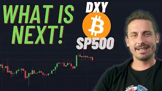 NEXT MOVE FOR BITCOIN AND STOCKS! (Live Analysis)