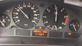 BMW E39 525TDS 0 100 Chip ERROR Acceleration