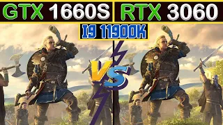 GTX 1660 Super VS RTX 3060 | I9 11900K - TEST IN 10 GAMES