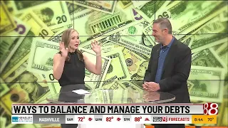 Financial expert shares tips on how to  balance and manage your debts