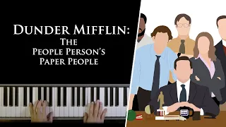 The Office | Dunder Mifflin Commercial Jingle: People Person's Paper People (Piano Cover)