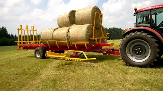 Zetor forterra 140 HD + Kobzarenko PT-18 - nakládání