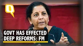 Nirmala Sitharaman Reacts to Husband's 'Embrace Manmohan’s Economic Model' Remark | The Quint