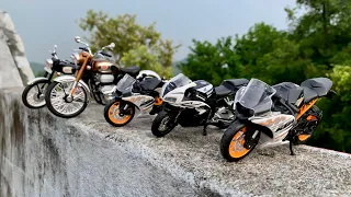 Royal Enfield Classic 350 | KTM RC 390 | Honda CBR 1000R | Scale 1/12 | Scale 1/18 Model | Unboxing