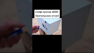 СЕЙФ ПРОТИВ 3000 БЕНГАЛЬСКИХ ОГНЕЙ