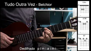 Tudo outra vez - Belchior - video aula- Davi Liano.