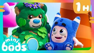 Teddy Bear Mistake | Minibods | Mini Oddbods | Baby Oddbods | Funny Cartoons For Kids