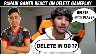 @LOKESHKARAKOTI REACT ON @KPtvKPtv  GAME SENSE & GAMEPLAY | PAHADI REACTION ON DELETE GAMEPLAY |