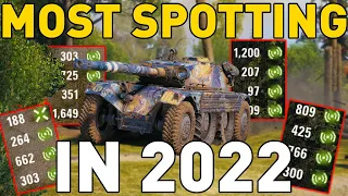 MOST SPOTTING OF 2022 IN WORLD OF TANKS
