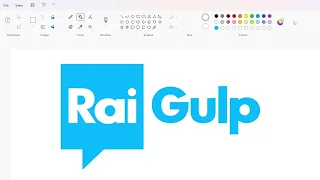 How to draw the Rai Gulp logo using MS Paint | How to draw on your computer