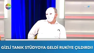 Gizli tanık stüdyoya geldi Rukiye çıldırdı! | Didem Arslan Yılmaz'la Vazgeçme | 09.01.2022