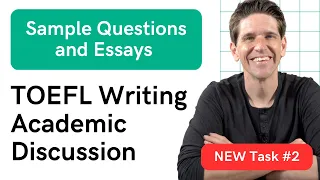 (July 2023) TOEFL Writing Academic Discussion: Sample Questions and Answers