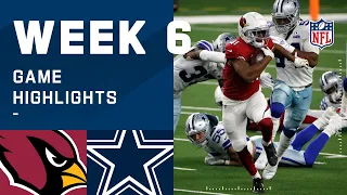 Cardinals vs. Cowboys Week 6 Highlights | NFL 2020